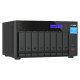 QNAP TVS-h874T NAS Tower Intel® Core™ i7 32 Go DDR4 96 To HDD QuTS hero Noir