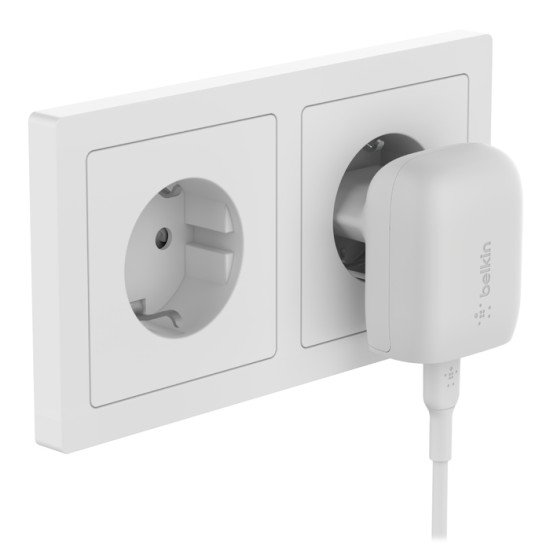 Belkin WCA006VF1MWH-B6 chargeur d'appareils mobiles Smartphone Blanc Secteur Charge rapide Intérieure