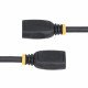 StarTech.com Câble d'Extension HDMI 2.0 de 1 m, Câble HDMI Haut Débit, 4K 60Hz, Câble d'Extension HDMI Mâle vers Femelle, Adaptateur HDMI M/F