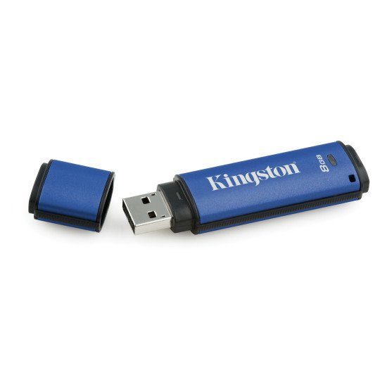 Kingston Technology DataTraveler Vault Privacy 3.0 lecteur USB flash 8 Go USB Type-A 3.0 (3.1 Gen 1)