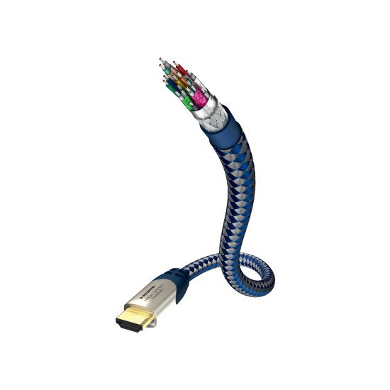 Inakustik 00423007 câble HDMI 0,75 m HDMI Type A (Standard) Bleu