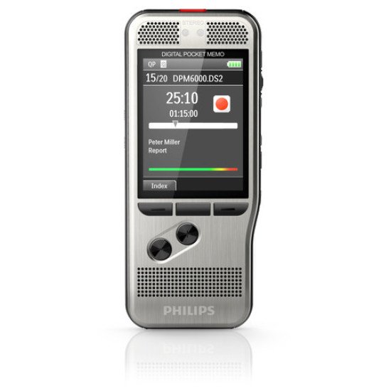 Philips DPM6000 Carte flash Noir, Argent