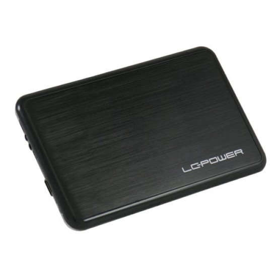 LC-Power LC-PRO-25BUB Boîtier de disques de stockage 2.5" Boîtier HDD Noir