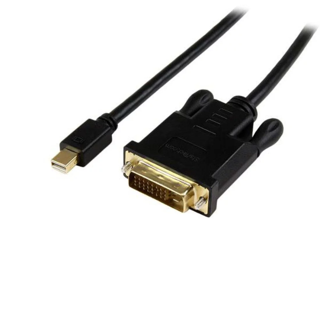 StarTech.com Adaptateur de voyage Mini DisplayPort vers DVI / DisplayPort /  HDMI - Convertisseur vidéo Mini DP 3-en-1 - Noir - adaptateur vidéo -  DisplayPort / HDMI / DVI - 15 cm