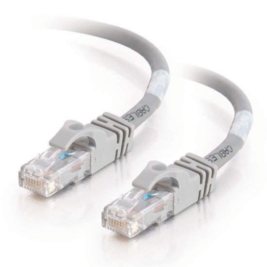 C2G Cat6 550MHz Snagless Patch Cable Grey 7m câble de réseau Gris U/UTP (UTP)