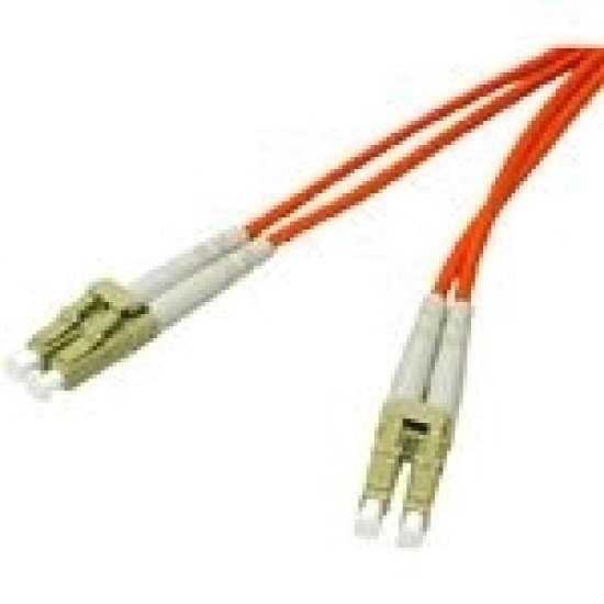 C2G 2m LC/LC LSZH Duplex 62.5/125 Multimode Fibre Patch Cable câble InfiniBand et à fibres optiques Orange