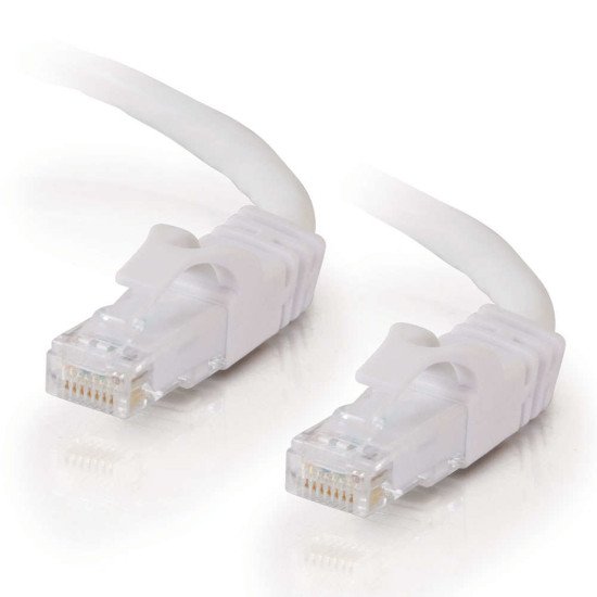 C2G Cat6 Snagless Patch Cable White 10m câble de réseau Blanc U/UTP (UTP)