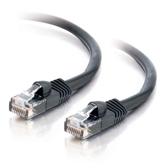 C2G Cat5E 350MHz Snagless Patch Cable 7m câble de réseau Noir U/UTP (UTP)