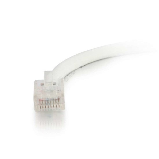 C2G Câble de raccordement réseau Cat5e sans gaine non blindé (UTP) de 1 M - Blanc