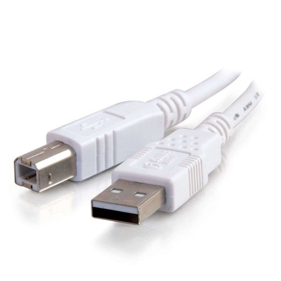 C2G 3m USB 2.0 A/B Cable câble USB USB A USB B Blanc