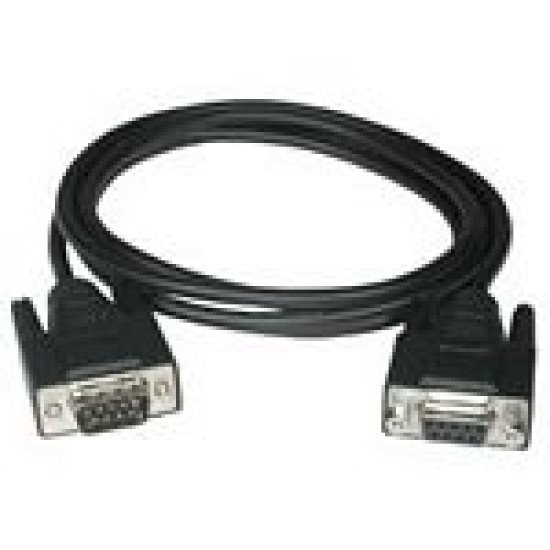 C2G 3m DB9 M/F Cable câble Série Noir