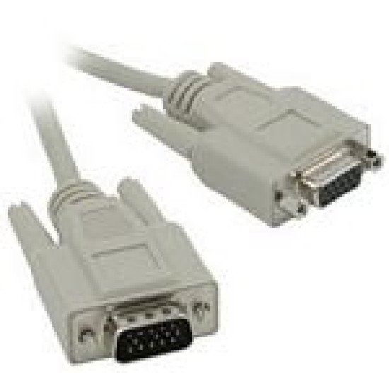 C2G 2m HD15 M/F SVGA Cable câble VGA VGA (D-Sub)