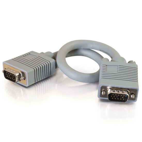 C2G 15m Monitor HD15 M/M cable câble VGA VGA (D-Sub) Gris