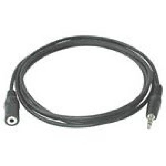 C2G 2m 3.5mm Stereo Audio Extension Cable M/F câble audio 3,5mm Noir