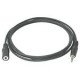 C2G 2m 3.5mm Stereo Audio Extension Cable M/F câble audio 3,5mm Noir