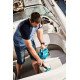 Makita DCL184Z aspirateur de table Bleu Sac à poussière