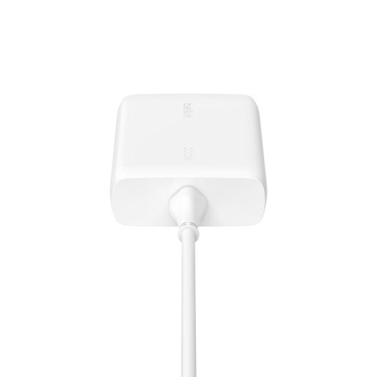 Belkin BoostCharge Pro Ordinateur portable, Smartphone, Tablette Blanc Secteur Charge rapide Intérieure