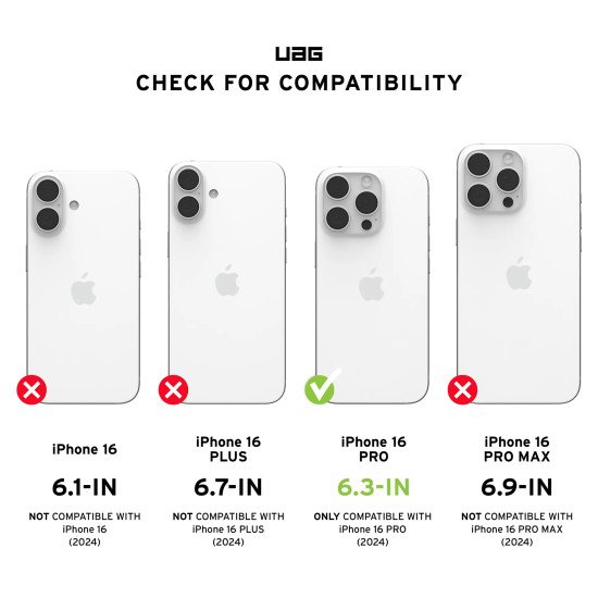 Urban Armor Gear Pathfinder coque de protection pour téléphones portables 16 cm (6.3") Housse Argent