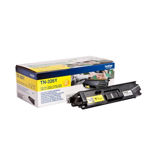 Brother TN-326Y toner Original Jaune 1 pièce(s)