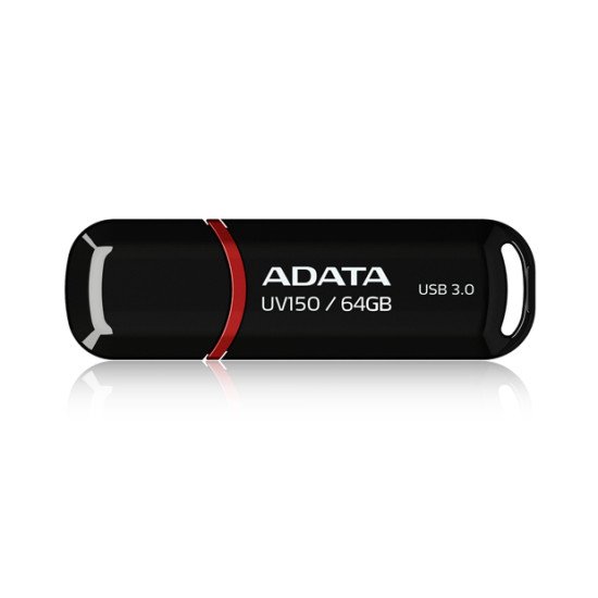 ADATA DashDrive UV150 clé USB 64 Go Type-A 3.0 (3.1 Gen 1) Noir