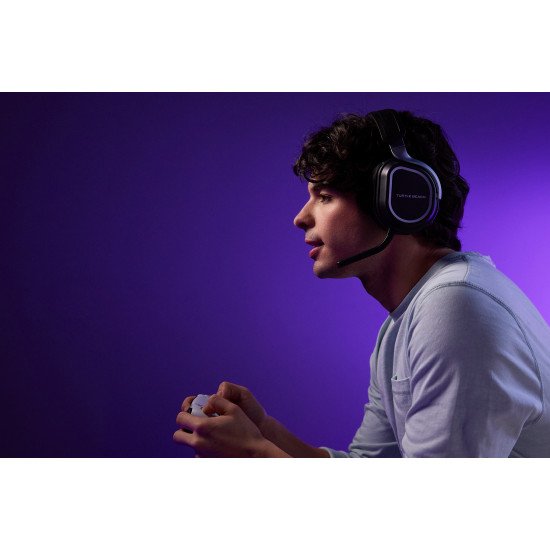 Turtle Beach Casque gaming amplifié multiplateforme sans fil Stealth 700 pour PS5, PS4, PC et mobile - Haut-parleurs 60 mm, microphone avec isolation acoustique par l'IA, Bluetooth, autonomie 80 heures, deux émetteurs - Noir