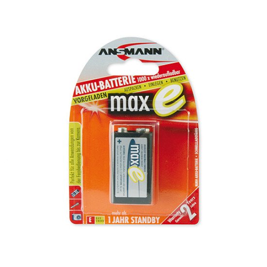 Ansmann 200mAh maxE E-Block Hybrides nickel-métal (NiMH)