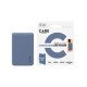 PanzerGlass PG CARE Cardholder Blue iPhone coque de protection pour téléphones portables Housse Transparent