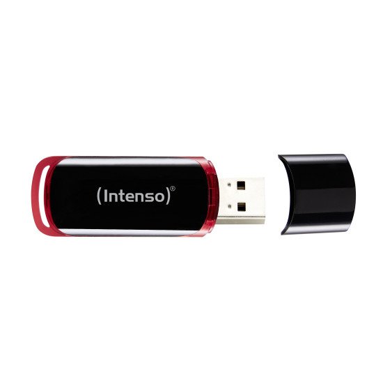 Intenso 64GB USB2.0 lecteur USB flash 64 Go USB Type-A 2.0 Noir, Rouge