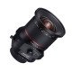 Samyang Tilt/Shift 24mm f/3.5 ED AS UMS, Nikon AE SLR Objectif large Noir