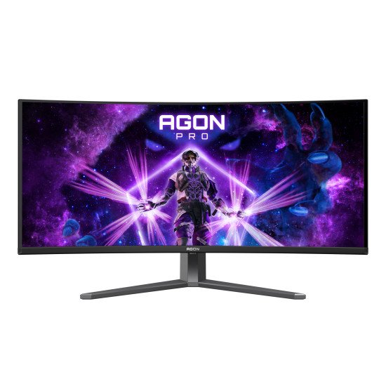 AOC AGON PRO AG346UCD écran PC 86,4 cm (34") 3440 x 1440 pixels Wide Quad HD QDOLED Noir, Gris