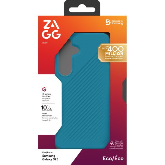 ZAGG Luxe coque de protection pour téléphones portables 15,8 cm (6.2") Housse Bleu