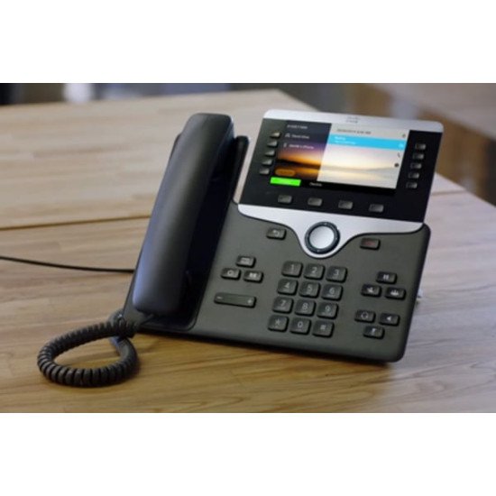 Cisco 8811 téléphone fixe Noir LCD