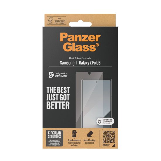 PanzerGlass Classic Fit Protection d'écran transparent Samsung 1 pièce(s)