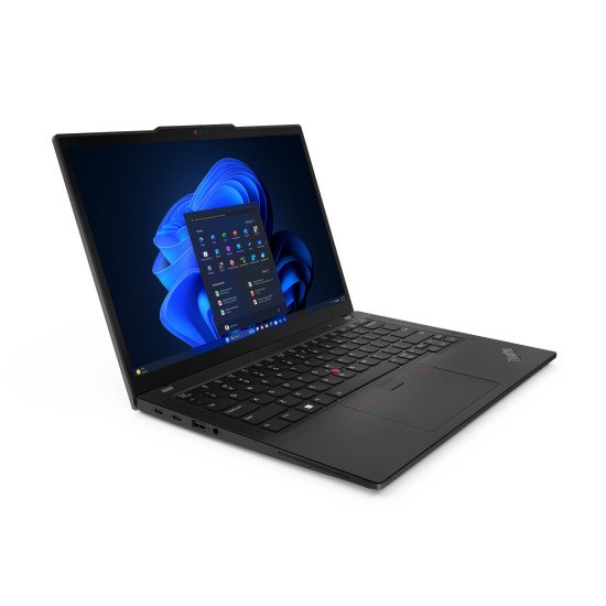 Lenovo ThinkPad X13 Gen 5 Intel Core Ultra 7 155U Ordinateur portable 33,8 cm (13.3") WUXGA 16 Go LPDDR5x-SDRAM 512 Go SSD Wi-Fi 6E (802.11ax) Windows 11 Pro Noir