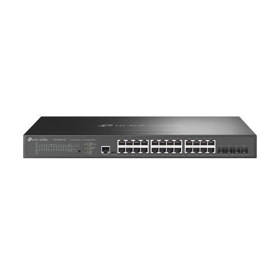 TP-Link Omada SG3428XPP-M2 commutateur réseau Géré L2+ 2.5G Ethernet (100/1000/2500) Connexion Ethernet POE 1U Noir