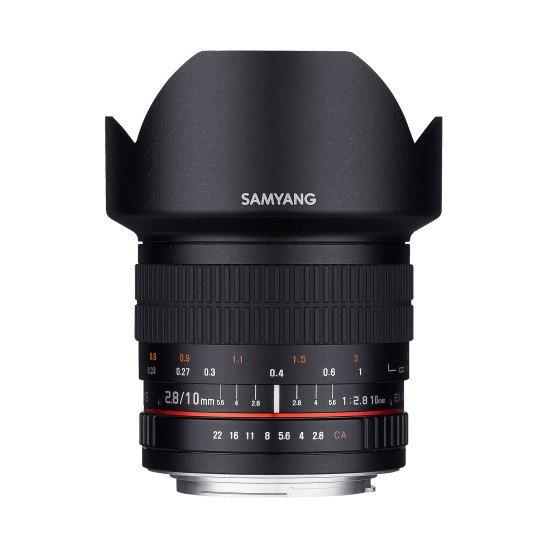 Samyang 10mm F2.8 ED AS NCS CS Sony E MILC/SLR Objectif super large Noir