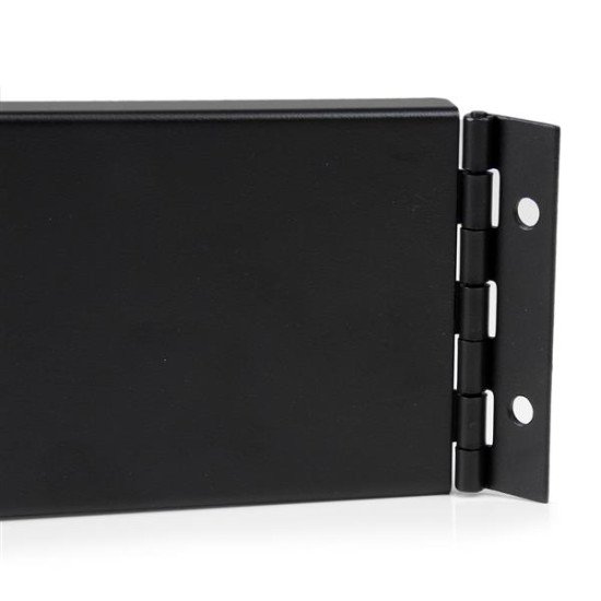 StarTech.com Panneau vierge solide à charnières pour rack de serveur 2U - Panneau de remplissage pour armoire