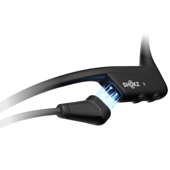 SHOKZ CC102 câble USB 1 m Noir