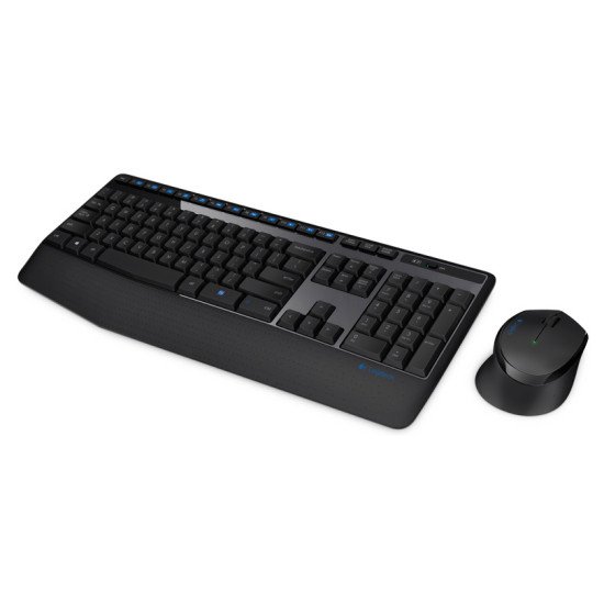 Logitech MK345 Combo clavier RF sans fil QWERTY US International Noir