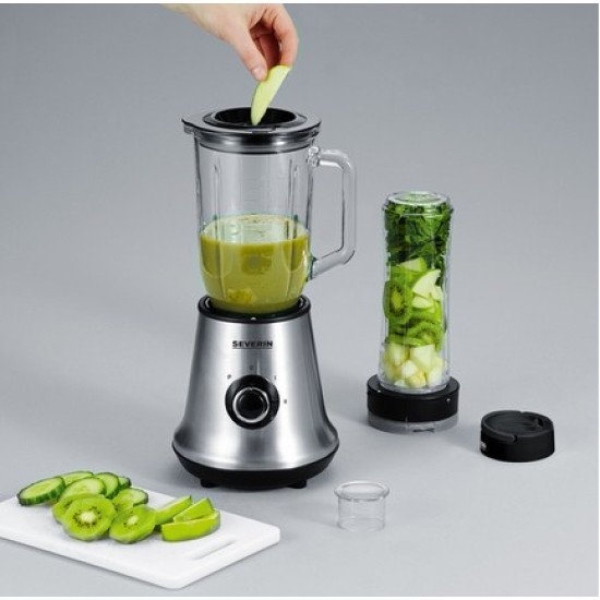 Severin SM 3737 blender 1 L Mélangeur de table 500 W Acier inoxydable