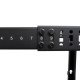 StarTech.com Rack de serveur réglable à cadre ouvert 25U 4 montants - Bâti rack avec roulettes et gestion de câbles