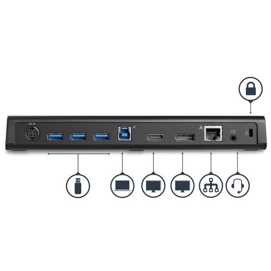 StarTech.com Station d'accueil USB 3.0