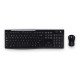 Logitech Wireless Combo MK270 clavier Souris incluse RF sans fil Hébreu Noir