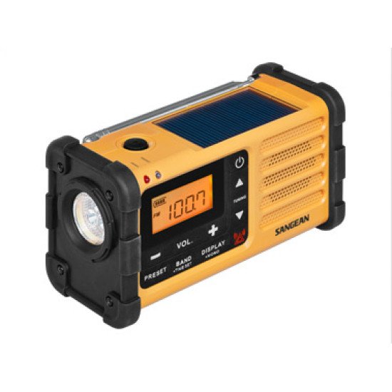 Sangean MMR-88 Radio portable Numérique Noir, Jaune