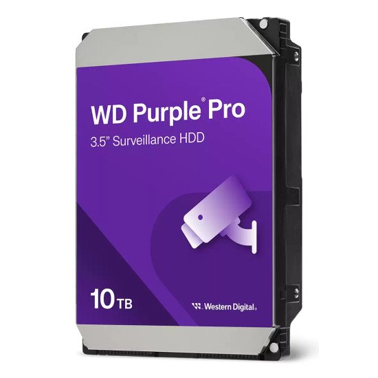 Western Digital Purple Pro WD102PURP disque dur 10 To 7200 tr/min 512 Mo 3.5" Série ATA III