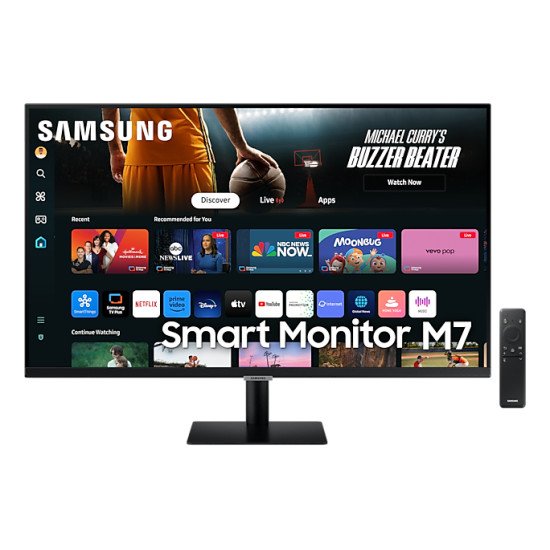 Samsung Smart Monitor M7 M70D écran PC 81,3 cm (32") 3840 x 2160 pixels 4K Ultra HD LED Noir