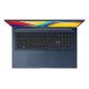 ASUS Vivobook 17 X1704ZA-AU245W Intel® Core™ i3 i3-1215U Ordinateur portable 43,9 cm (17.3") Full HD 8 Go DDR4-SDRAM 512 Go SSD Wi-Fi 6E (802.11ax) Windows 11 Home Bleu