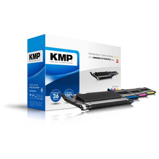 KMP SA-T53V Cartouche de toner 4 pièce(s) Noir, Cyan, Magenta, Jaune