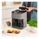 Panasonic NF-CC500SXE friteuse Unique 5 L Autonome 1450 W Friteuse d'air chaud Gris