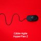 HyperX Pulsefire Haste 2 - Souris gaming (noir)